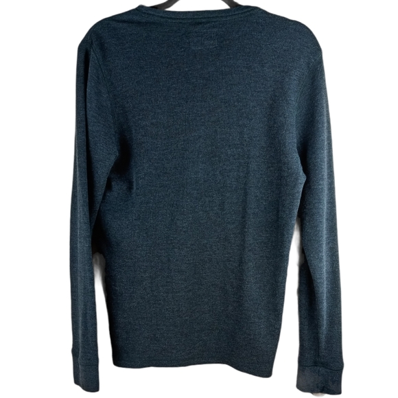 Express Mens Gray Thermal Shirt M - Picture 2 of 6